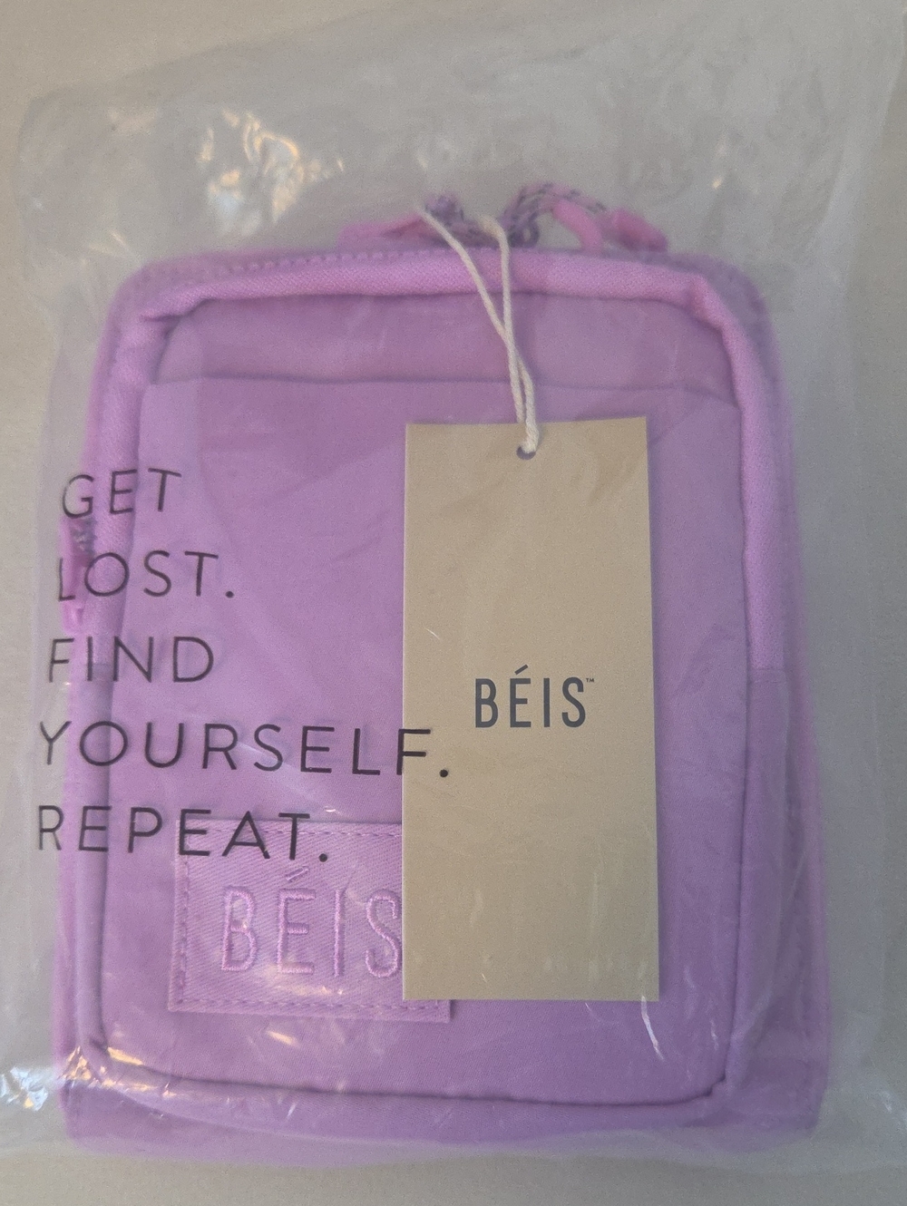BEIS NWT Pink  Crossbody Pouch